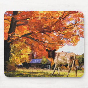 Mousepad Vaca em Queda