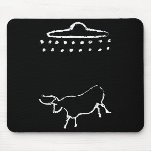 Mousepad Vaca Engraçada Ou Manipulando A Pintura Da Caverna
