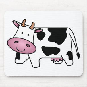 Mousepad Vaca Feliz