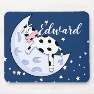 Mousepad Vaca sobre a Lua