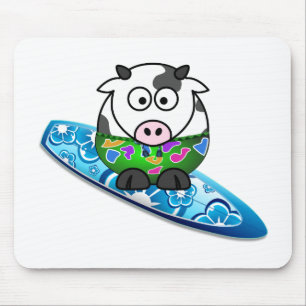 Mousepad Vaca Surfer