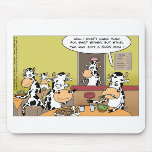 Mousepad Vacas Comendo Bife Camisetas Engraçadas Canecas Ca