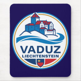 Mousepad Vaduz Liechtenstein Europa