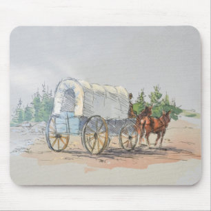 Mousepad VAGÃO COBERTO por SHARON SHARPE