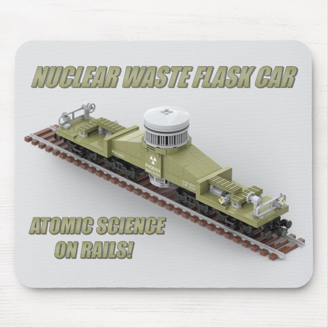 Mousepad Vagão PTW American Nuclear Waste Flask Car (Frente)