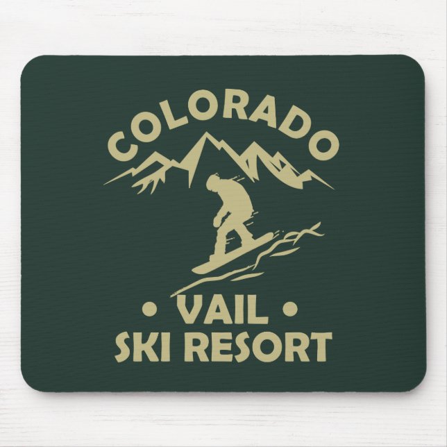 Mousepad Vail Colorado ski Resort (Frente)