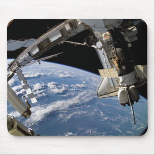 Mousepad Vaivém espacial Atlantis e uma nave espacial de