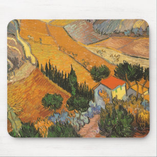 Mousepad Vale com Plowman por Vincent van Gogh