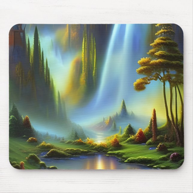Mousepad Vale das Montanhas em Cascata (Frente)