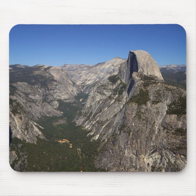 Mousepad Vale de Yosemite e meia abóbada do ponto da (Frente)