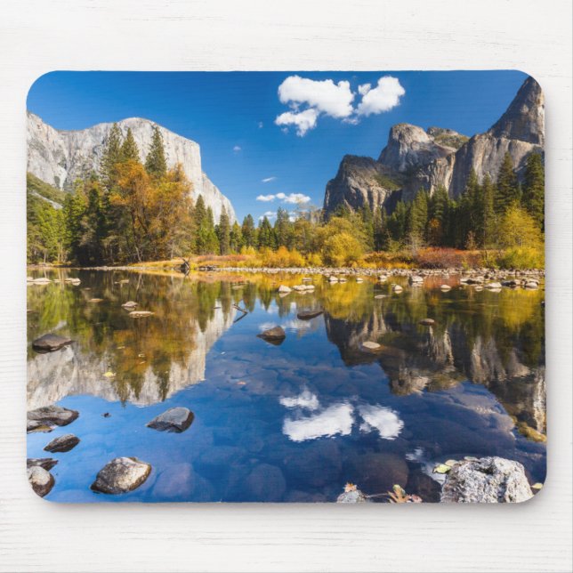 Mousepad Vale de Yosemite na queda (Frente)