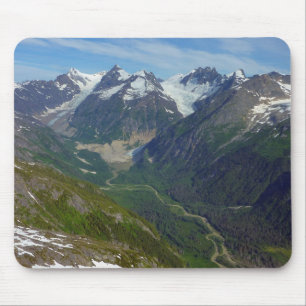 Mousepad Vale do Glacier Cerrado no Alasca