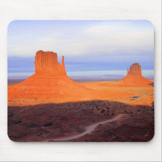 Mousepad Vale do monumento no por do sol