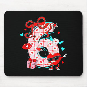 Mousepad Valentine 67 Seis Sete Meme Corações Dabbing Combi