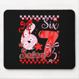 Mousepad valentines Coquette 67 seis sete coração fofo prép