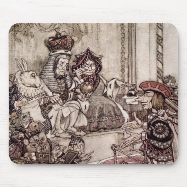 Mousepad Valete de Arthur Rackham | antes do rei e da (Frente)