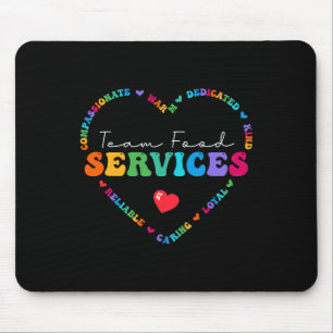 Mousepad Valorização dos Serviços de Comida da Equipe Bonit
