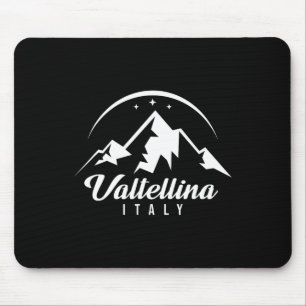 Mousepad Valtellina Itália Ski Resort Ski Snowboard So