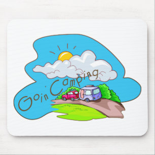 Mousepad Vamos acampar