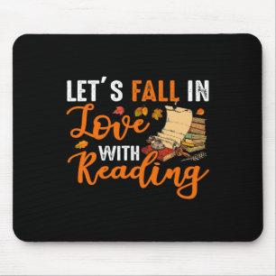 Mousepad Vamos Apaixonado Pela Leitura De Livros Divertidos