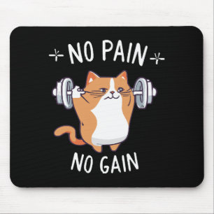 Mousepad Vamos Construir Músculo! Hora do Ginásio!