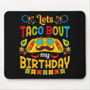 Mousepad Vamos falar sobre o meu aniversário, nascido no Ci