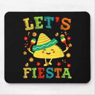 Mousepad Vamos Festa Taco Cinco De Mayo Meninos Homens Cria