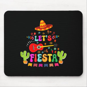 Mousepad Vamos festejar cinco de maio homens engraçados fes