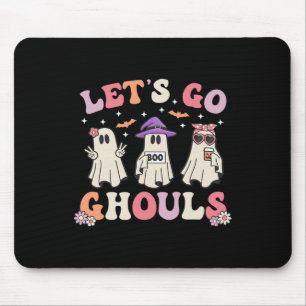 Mousepad Vamos Ghouls Retrorando Halloween Mulheres Fantasm