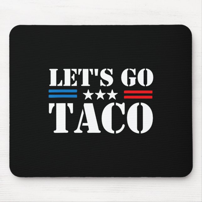Mousepad Vamos Go Taco 25 (Frente)