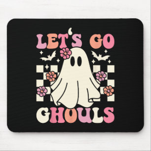 Mousepad Vamos Ir Ghouls Halloween Ghost Costume Retro Groo