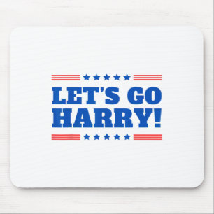 Mousepad Vamos Ir Harry - Você está votando Trump hoje Engr