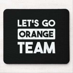 Mousepad Vamos Jogar Jogo Laranja Competição De Jogos De Gu