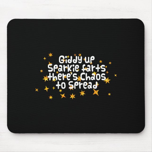 Mousepad Vamos Lá Fartiluz Há Caos Para Espalhar Diversão (Frente)
