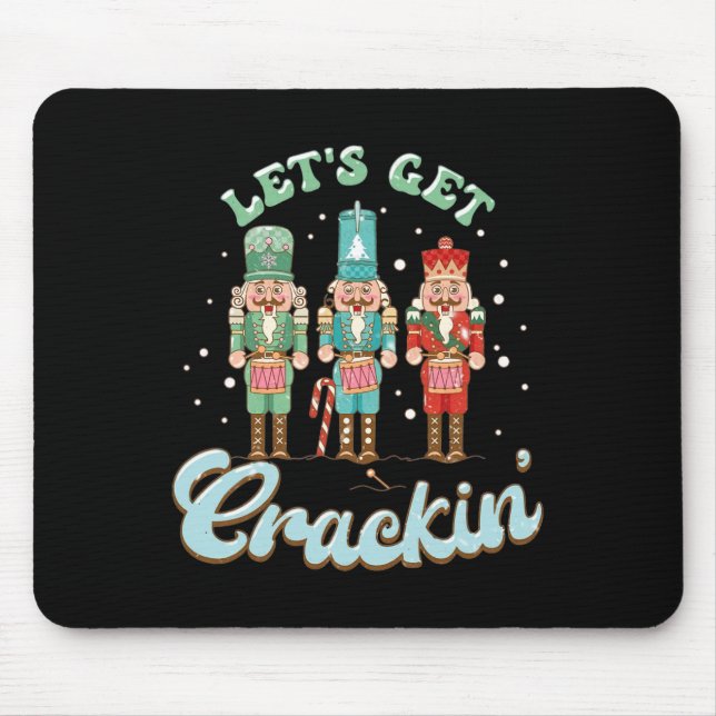 Mousepad Vamos Pegar Três Bolachas de Natal (Frente)