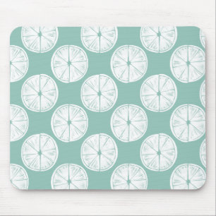 Mousepad Vamos Taco Sobre Amor Padrão de Limão de cor