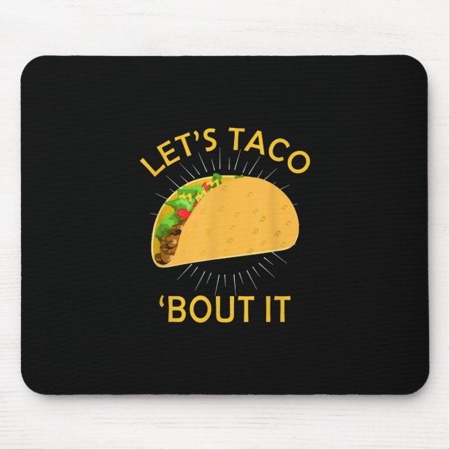 Mousepad Vamos Taco Sobre Isso - Taco Cinco De Mayo Gift (Frente)