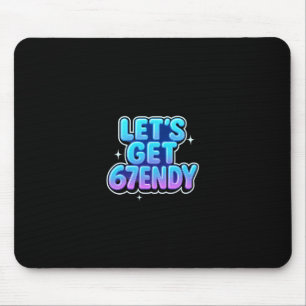Mousepad Vamos Ter Vibes de Meme Alpha Gen-z 67endy
