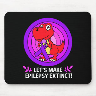 Mousepad Vamos Tornar a Epilepsia Extinta Conscientização s