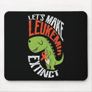 Mousepad Vamos Tornar A Leucemia Extinta O Dinossauro Hemat