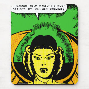 Mousepad Vampiro do vintage