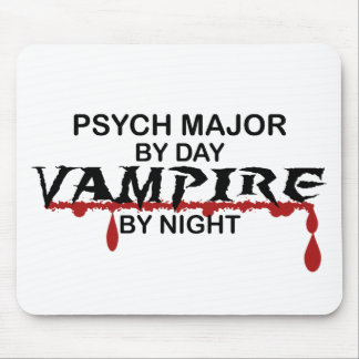 Mousepad Vampiro principal de Psych em a noite