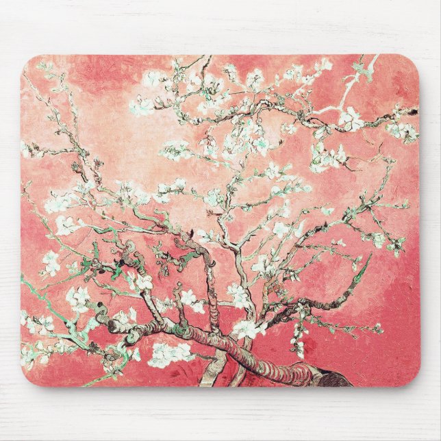 Mousepad Van Gogh Almond Blossoms Peach (Frente)