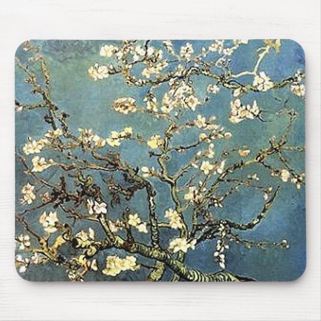Mousepad Van Gogh Almond Tree Blossoms (Frente)
