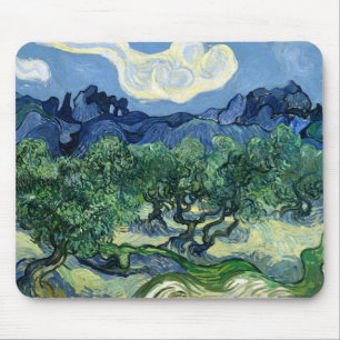 Mousepad Van Gogh As Oliveiras Pintura Paisagem