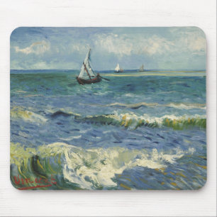 Mousepad Van Gogh Seascape em Saintes Maries de la Mer