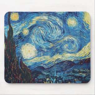 Mousepad Van Gogh Starry Night Classism Arte