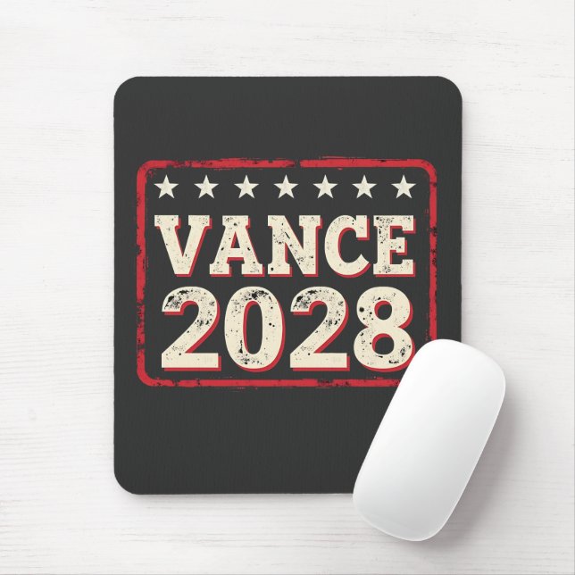 Mousepad Vance 2028 Para Presidente Eleitoral Trump Republi (Com mouse)