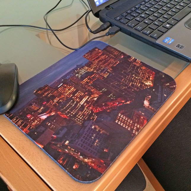 Mousepad Vancouver mousemat noturno (Criador carregado)