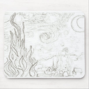 Mousepad VanGogh-jlp-Stationery, ©jlp
